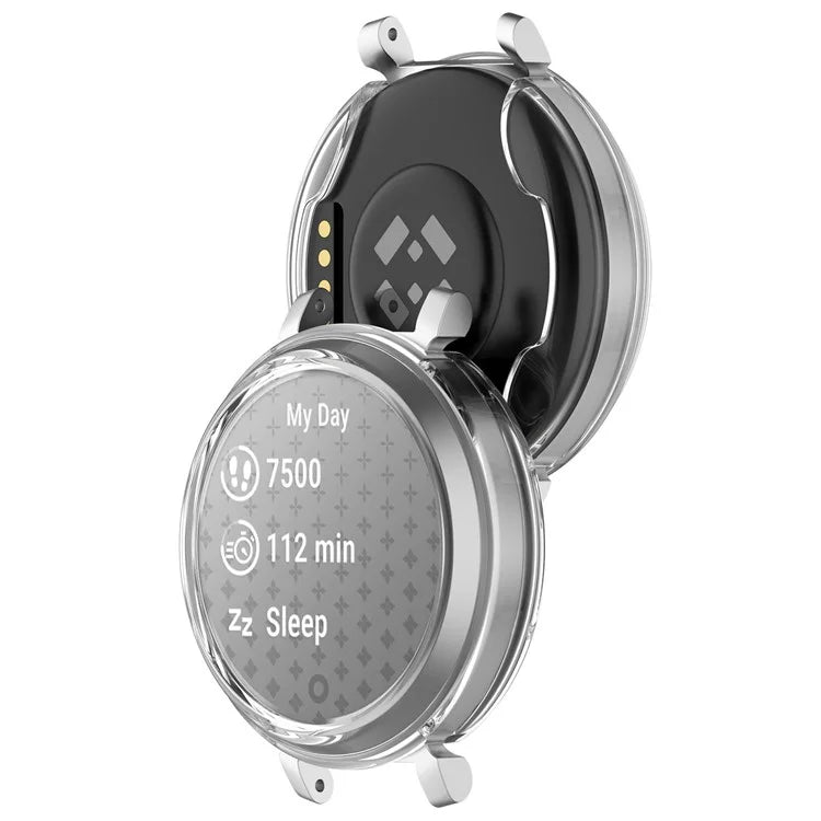For Garmin Lily 2 Hollow-Out Shockproof TPU Watch Frame Case Smartwatch Protector