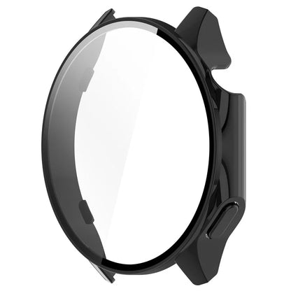 For Oppo Watch X / Watch 2 46mm Drop Protection PC Watch Frame Cover with Tempered Glass Screen Film