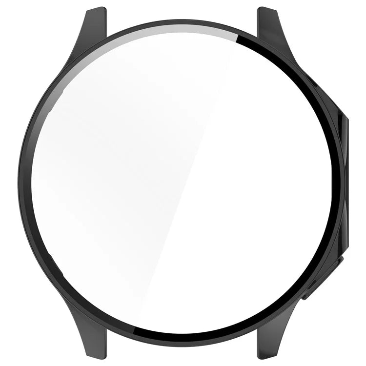 For Oppo Watch X / Watch 2 46mm Drop Protection PC Watch Frame Cover with Tempered Glass Screen Film