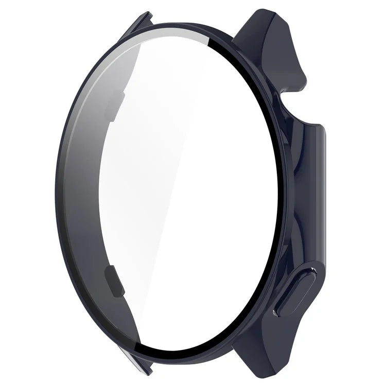 For Oppo Watch X / Watch 2 46mm Drop Protection PC Watch Frame Cover with Tempered Glass Screen Film