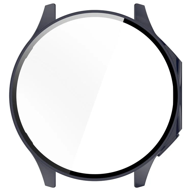 For Oppo Watch X / Watch 2 46mm Drop Protection PC Watch Frame Cover with Tempered Glass Screen Film