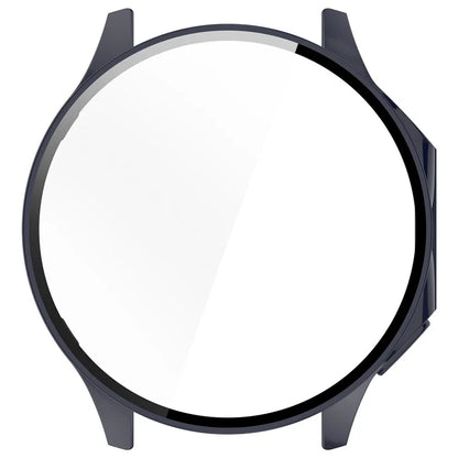 For Oppo Watch X / Watch 2 46mm Drop Protection PC Watch Frame Cover with Tempered Glass Screen Film