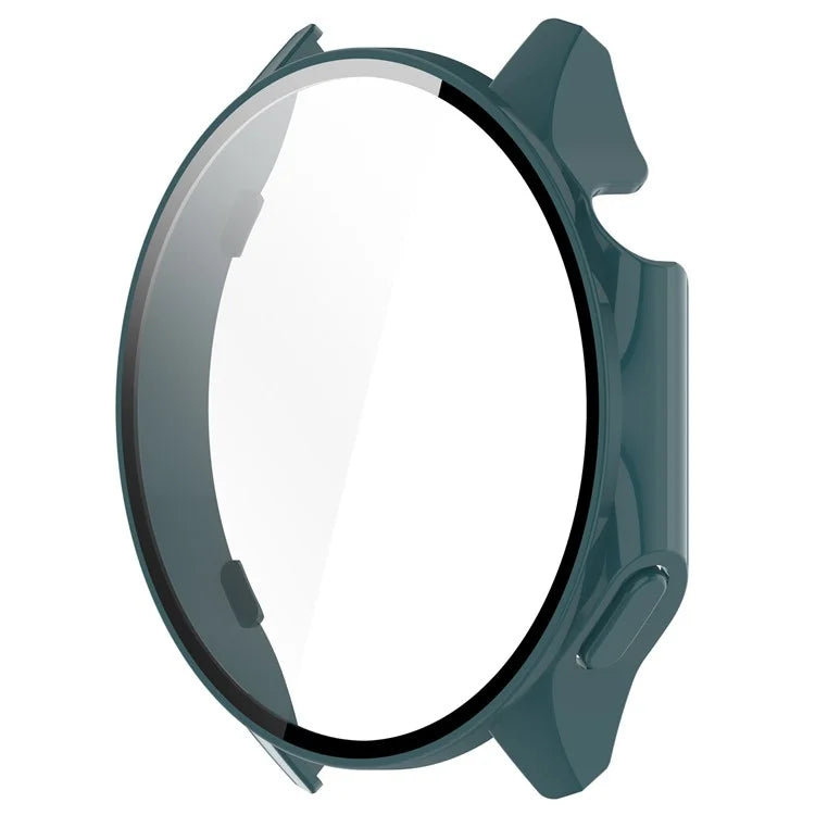 For Oppo Watch X / Watch 2 46mm Drop Protection PC Watch Frame Cover with Tempered Glass Screen Film
