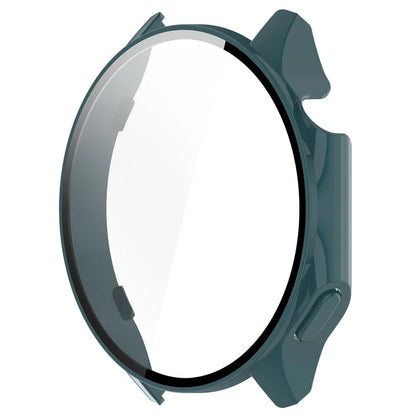 For Oppo Watch X / Watch 2 46mm Drop Protection PC Watch Frame Cover with Tempered Glass Screen Film