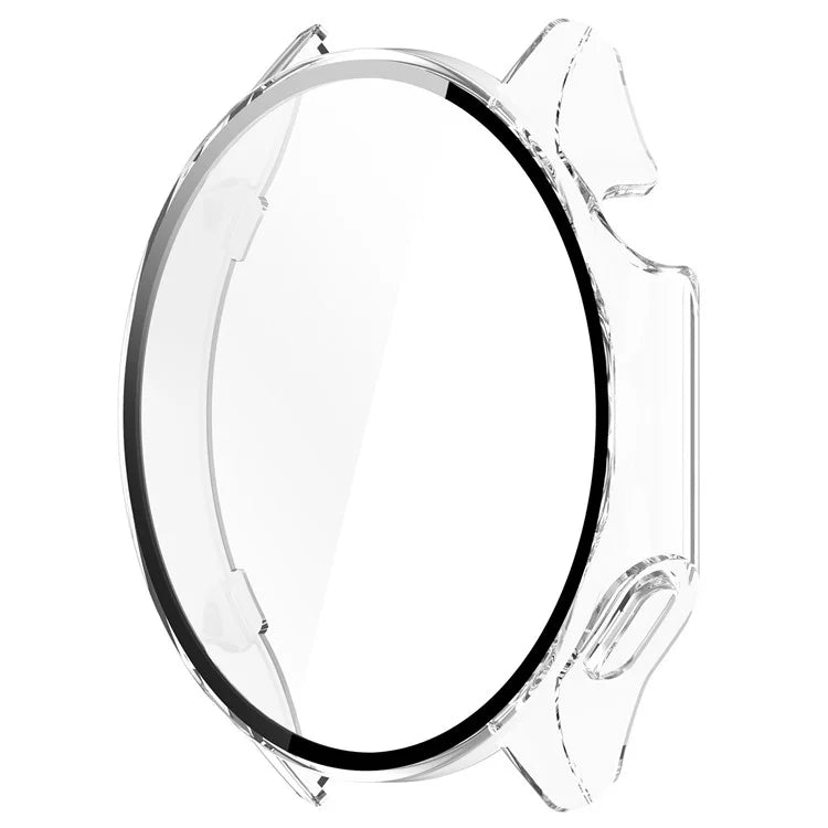 For Oppo Watch X / Watch 2 46mm Drop Protection PC Watch Frame Cover with Tempered Glass Screen Film