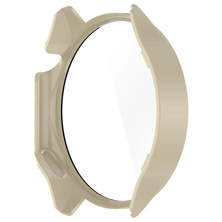 For Oppo Watch X / Watch 2 46mm Drop Protection PC Watch Frame Cover with Tempered Glass Screen Film