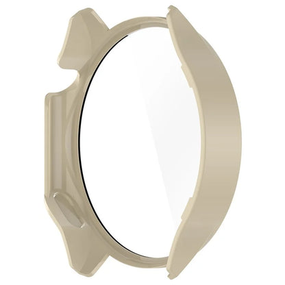 For Oppo Watch X / Watch 2 46mm Drop Protection PC Watch Frame Cover with Tempered Glass Screen Film
