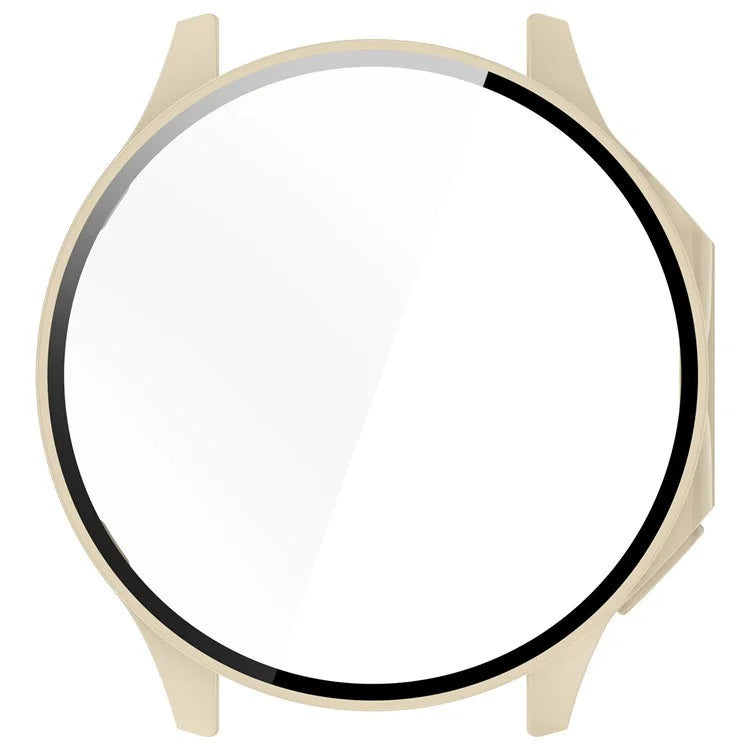 For Oppo Watch X / Watch 2 46mm Drop Protection PC Watch Frame Cover with Tempered Glass Screen Film
