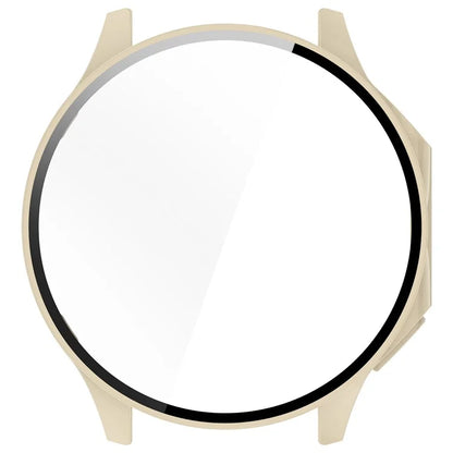 For Oppo Watch X / Watch 2 46mm Drop Protection PC Watch Frame Cover with Tempered Glass Screen Film