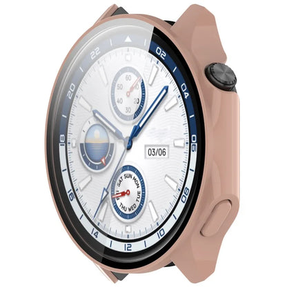 For Oppo Watch X / Watch 2 46mm Drop Protection PC Watch Frame Cover with Tempered Glass Screen Film