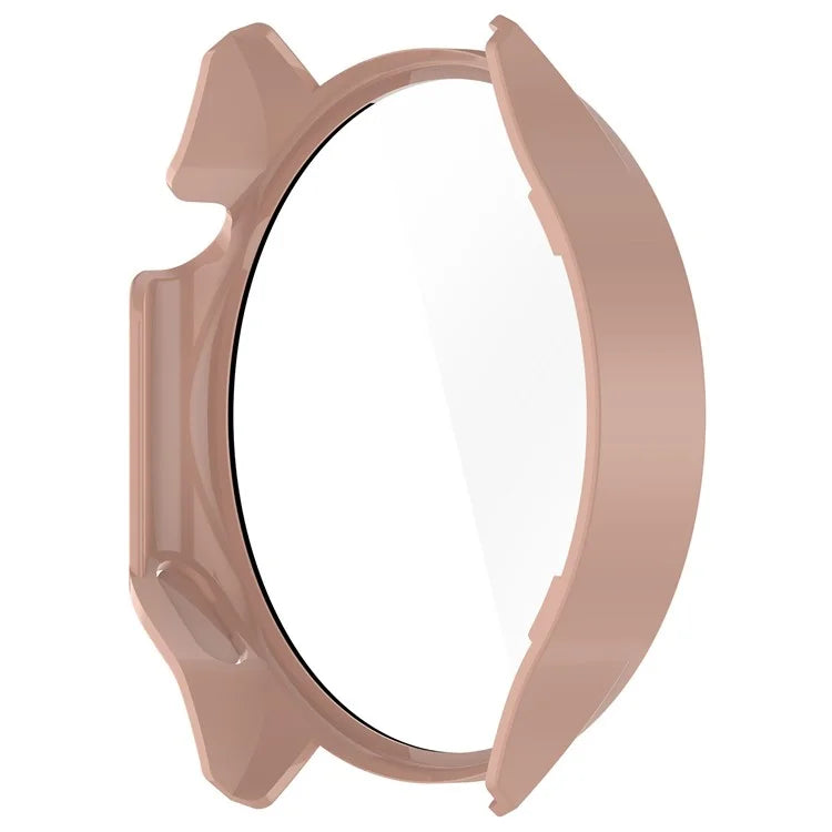For Oppo Watch X / Watch 2 46mm Drop Protection PC Watch Frame Cover with Tempered Glass Screen Film
