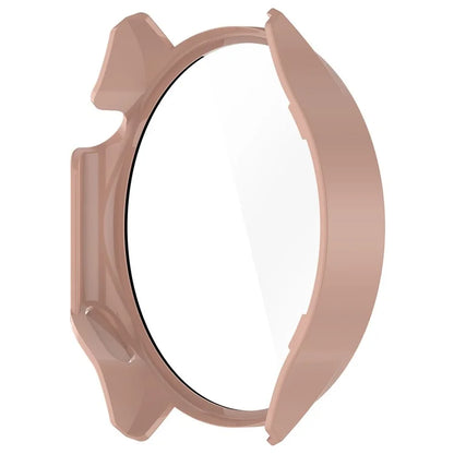 For Oppo Watch X / Watch 2 46mm Drop Protection PC Watch Frame Cover with Tempered Glass Screen Film