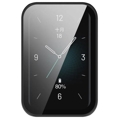 For Honor Band 9 Hard PC Watch Case Scratch Proof Cover with Tempered Glass Screen Film