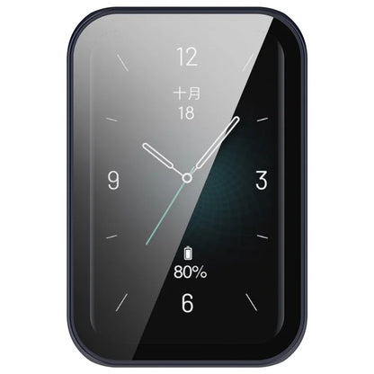 For Honor Band 9 Hard PC Watch Case Scratch Proof Cover with Tempered Glass Screen Film