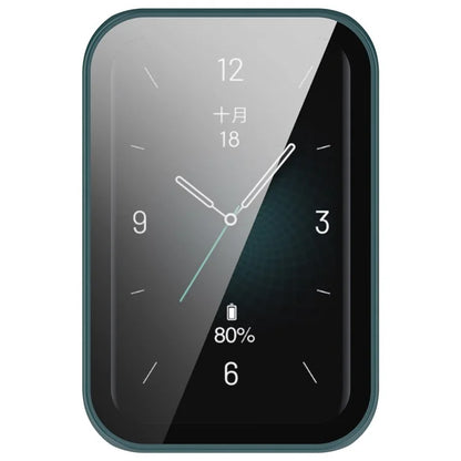 For Honor Band 9 Hard PC Watch Case Scratch Proof Cover with Tempered Glass Screen Film