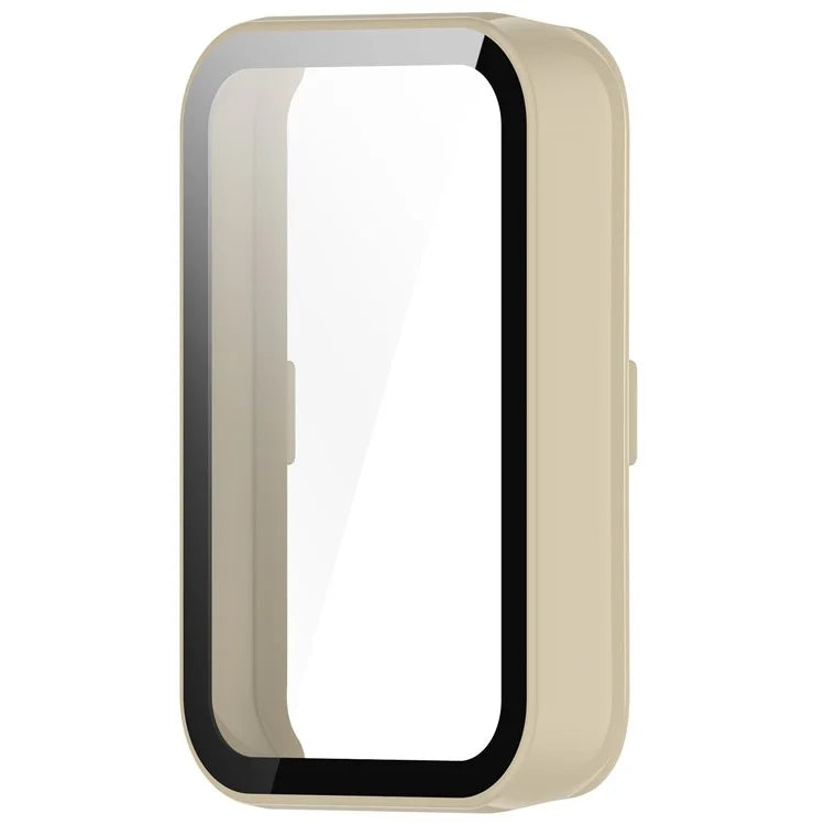 For Honor Band 9 Hard PC Watch Case Scratch Proof Cover with Tempered Glass Screen Film