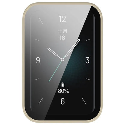 For Honor Band 9 Hard PC Watch Case Scratch Proof Cover with Tempered Glass Screen Film