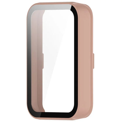 For Honor Band 9 Hard PC Watch Case Scratch Proof Cover with Tempered Glass Screen Film