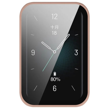 For Honor Band 9 Hard PC Watch Case Scratch Proof Cover with Tempered Glass Screen Film
