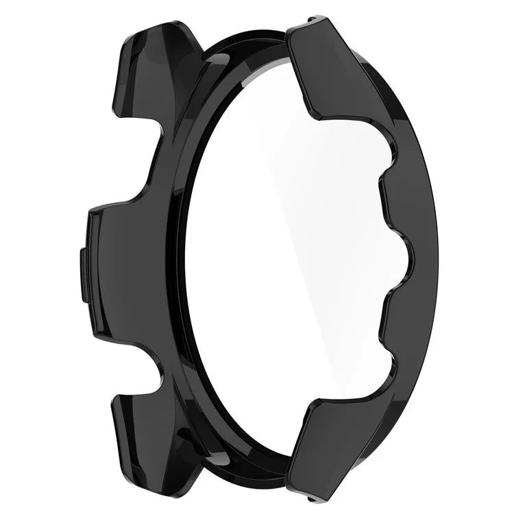 For Garmin Forerunner 165 / Forerunner 165 Music Hard PC Cover Watch Case with Tempered Glass Screen Film