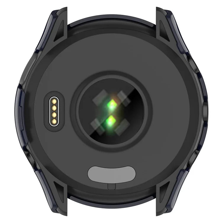 For Garmin Forerunner 165 / Forerunner 165 Music Hard PC Cover Watch Case with Tempered Glass Screen Film