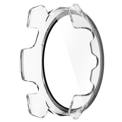 For Garmin Forerunner 165 / Forerunner 165 Music Hard PC Cover Watch Case with Tempered Glass Screen Film