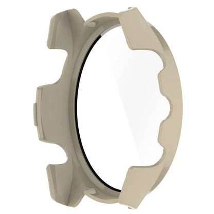 For Garmin Forerunner 165 / Forerunner 165 Music Hard PC Cover Watch Case with Tempered Glass Screen Film