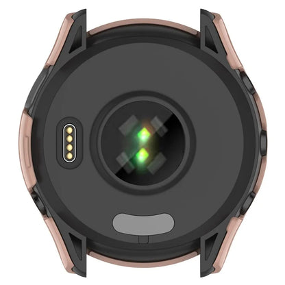For Garmin Forerunner 165 / Forerunner 165 Music Hard PC Cover Watch Case with Tempered Glass Screen Film