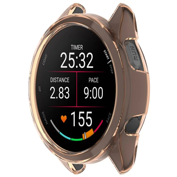 For Garmin Forerunner 165 / Forerunner 165 Music TPU Watch Frame Smartwatch Protector Case