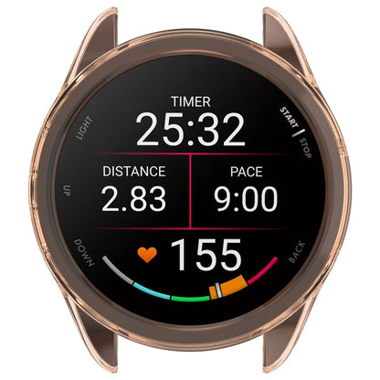 For Garmin Forerunner 165 / Forerunner 165 Music TPU Watch Frame Smartwatch Protector Case