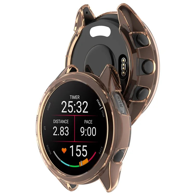 For Garmin Forerunner 165 / Forerunner 165 Music TPU Watch Frame Smartwatch Protector Case
