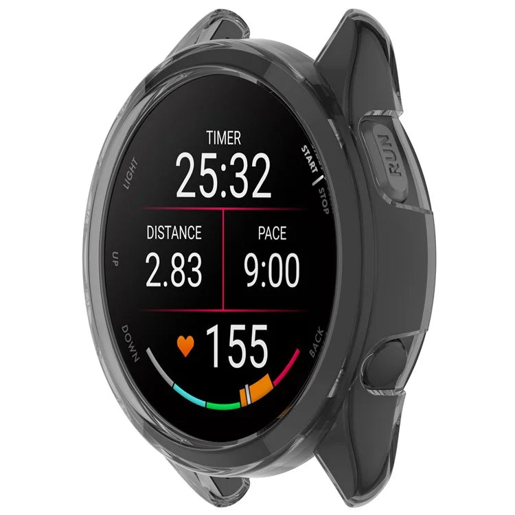 For Garmin Forerunner 165 / Forerunner 165 Music TPU Watch Frame Smartwatch Protector Case