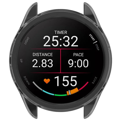For Garmin Forerunner 165 / Forerunner 165 Music TPU Watch Frame Smartwatch Protector Case