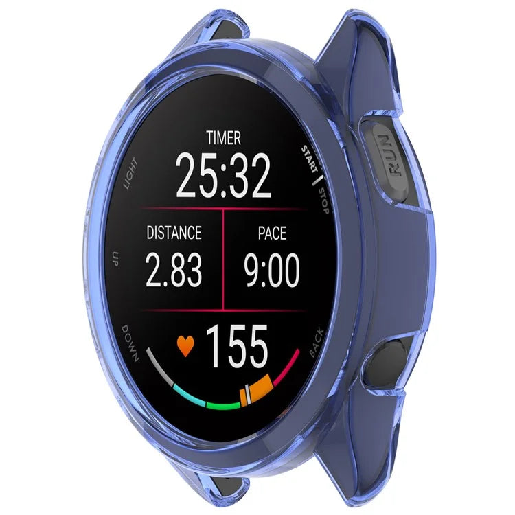 For Garmin Forerunner 165 / Forerunner 165 Music TPU Watch Frame Smartwatch Protector Case