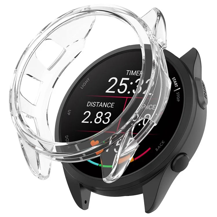 For Garmin Forerunner 165 / Forerunner 165 Music TPU Watch Frame Smartwatch Protector Case