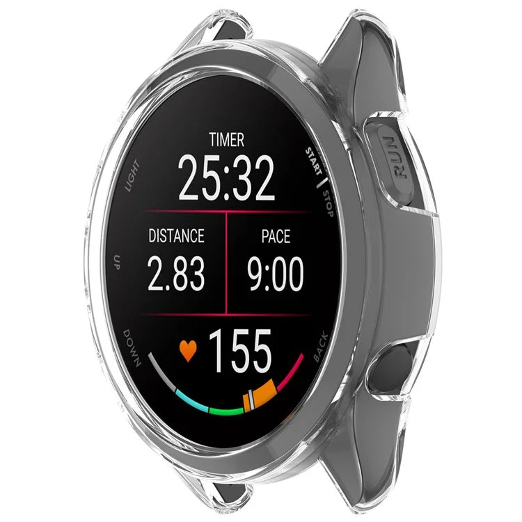 For Garmin Forerunner 165 / Forerunner 165 Music TPU Watch Frame Smartwatch Protector Case