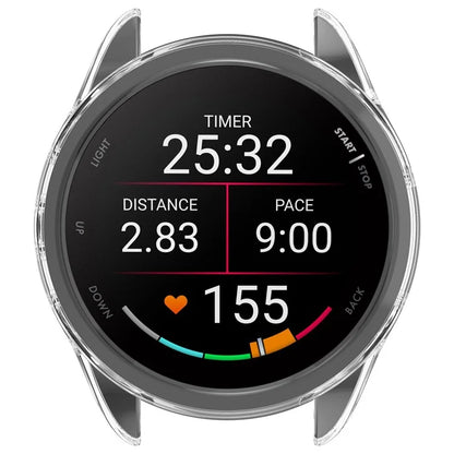 For Garmin Forerunner 165 / Forerunner 165 Music TPU Watch Frame Smartwatch Protector Case