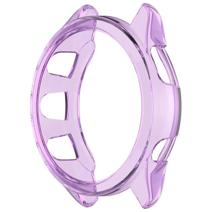 For Garmin Forerunner 165 / Forerunner 165 Music TPU Watch Frame Smartwatch Protector Case Purple