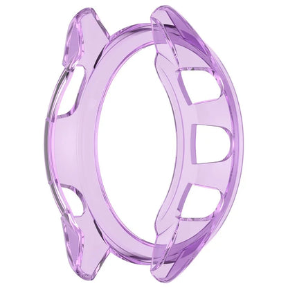 For Garmin Forerunner 165 / Forerunner 165 Music TPU Watch Frame Smartwatch Protector Case Purple