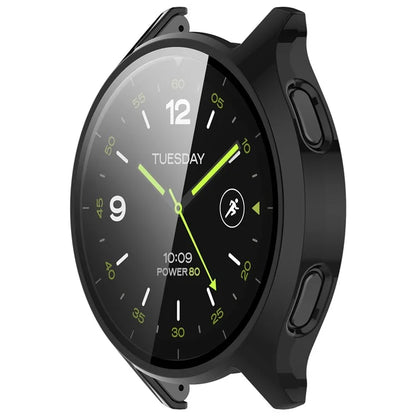 Hard PC Cover for Xiaomi Watch 2 Watch Case with Tempered Glass Screen Film