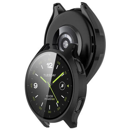 Hard PC Cover for Xiaomi Watch 2 Watch Case with Tempered Glass Screen Film