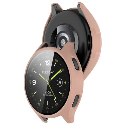 Hard PC Cover for Xiaomi Watch 2 Watch Case with Tempered Glass Screen Film