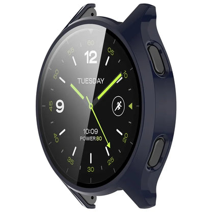 Hard PC Cover for Xiaomi Watch 2 Watch Case with Tempered Glass Screen Film