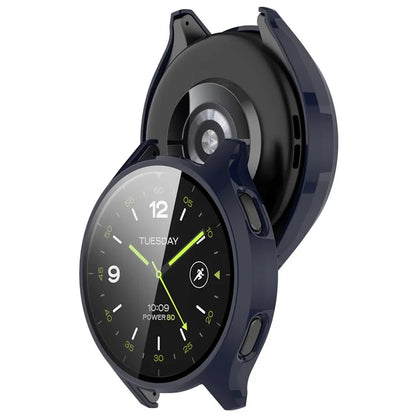 Hard PC Cover for Xiaomi Watch 2 Watch Case with Tempered Glass Screen Film