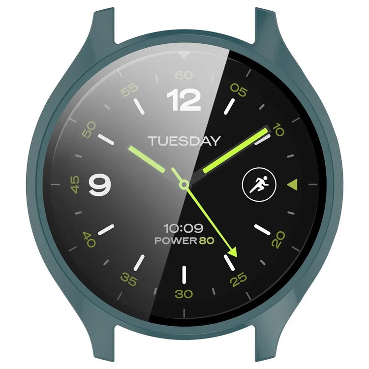 Hard PC Cover for Xiaomi Watch 2 Watch Case with Tempered Glass Screen Film