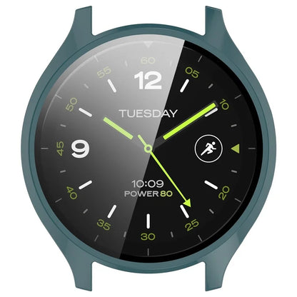 Hard PC Cover for Xiaomi Watch 2 Watch Case with Tempered Glass Screen Film
