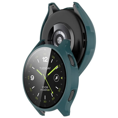 Hard PC Cover for Xiaomi Watch 2 Watch Case with Tempered Glass Screen Film