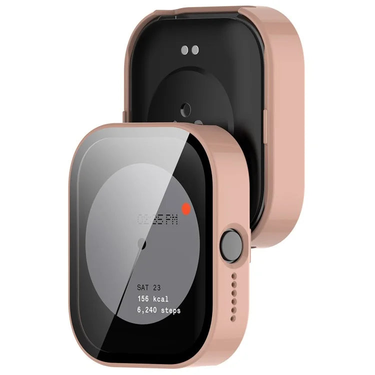 For CMF Watch Pro D395 Watch Cover PC+Tempered Film Watch Protective Case Anti-drop Protection