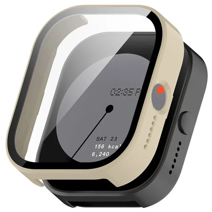 For CMF Watch Pro D395 Watch Cover PC+Tempered Film Watch Protective Case Anti-drop Protection