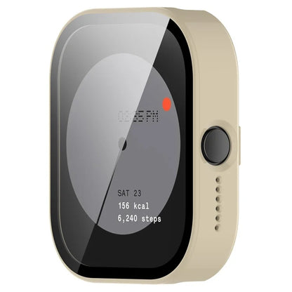 For CMF Watch Pro D395 Watch Cover PC+Tempered Film Watch Protective Case Anti-drop Protection